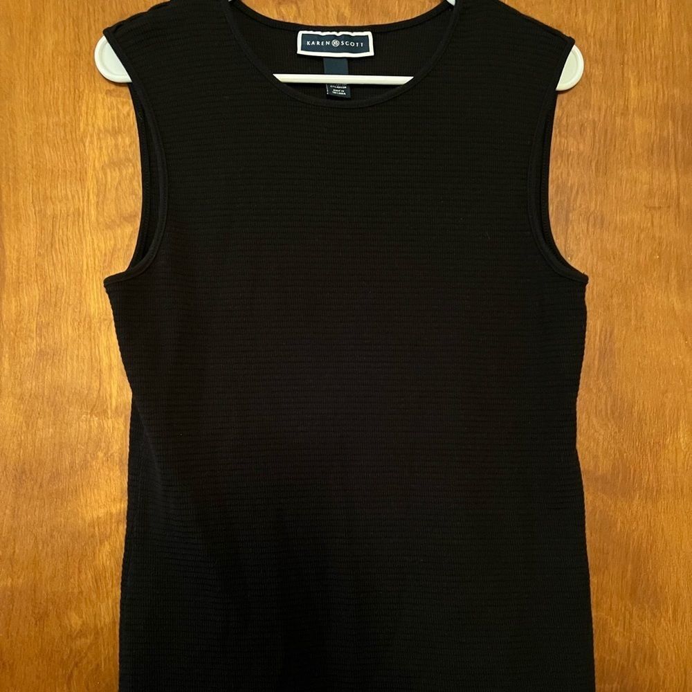Karen Scott Sleeveless Sweater Tank Top Size  XL